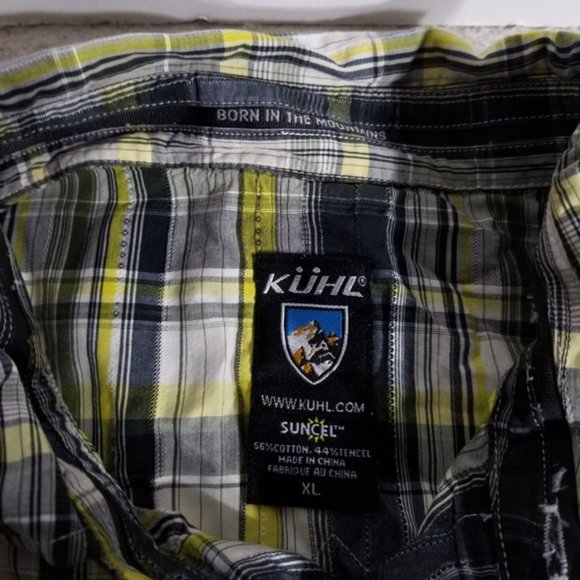 Kuhl Checks & Boxes Casual Button Up Shirt - Picture 4 of 8